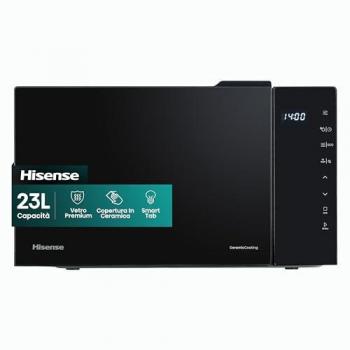 Microondas Negro Hisense H23MOBS5H4, 23 Litros, 800 W – Encimera