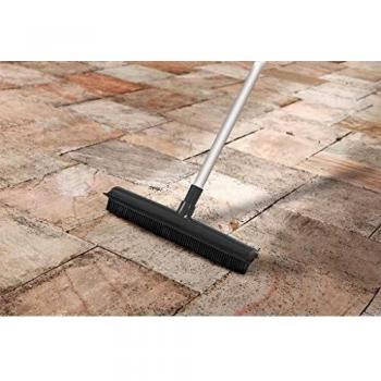 Rubber Broom with Extendable Handle