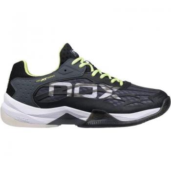 Nox AT10 Premium Padel Edition Schwarz/Scharf Grüne Akzente Grau 2024 Größe 42