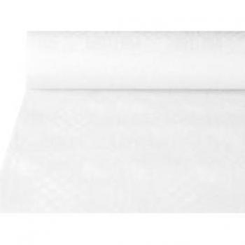 Nappe damassée blanche PAPSTAR 1,2 x 50 m