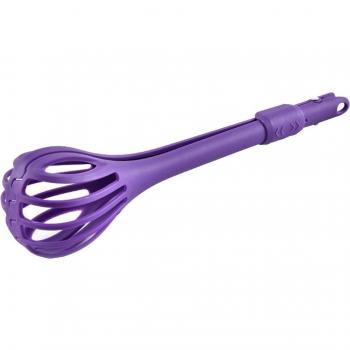 Versatile 3-in-1 Kitchen Gadget: Spaghetti Noodle Clip, Eggbeater, Salad Mixer