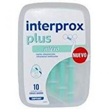 CEPILLO ESPACIO INTERPROXIMAL INTERPROX PLUS MICRO ENVASE AHORRO 10 UNIDADE