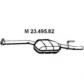 Silencieux Central VEGAZ MS-288EBER