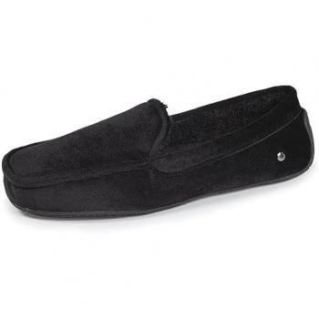 Isotoner Chaussons Velours Premium Homme
