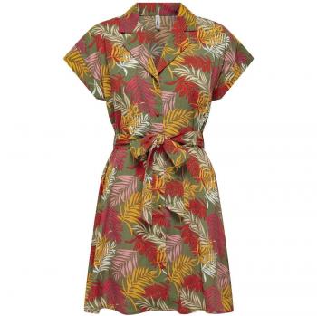 Robe chemise femme Only Laure à manches courtes