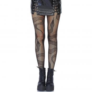 Mallas Sexy Sheer de Tejido Negro