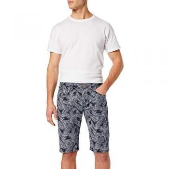 Pepe Jeans Short Jean Slim Cash Leaf Bleu W34 Homme