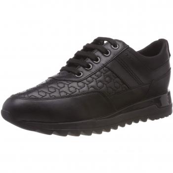 Geox D Tabelya B, Calzado Deportivo para Mujer, (Negro C9999), 37 EU