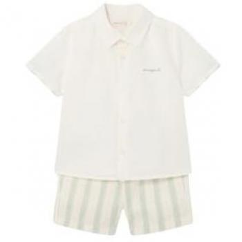 Set de Bermuda Lino Verde Mayoral 1248