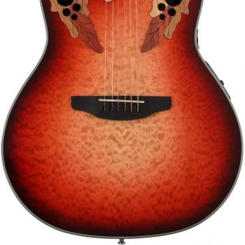 Ovation Celebrity Elite Plus CE44LX-1R Left Handed A/E Guitar