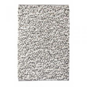 Kleine Wolke „Sling“ Badteppich – 120×70 cm, 2‑farbiges Schlingenmuster, Baumwolle/Polyester