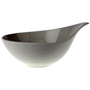 Flow Dessert Bowl in Premium Porcelain, White, from Villeroy & Boch