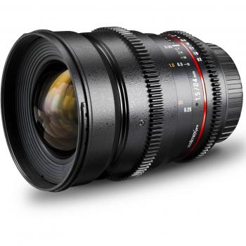 Walimex Pro 24 mm stufenlose Blendeneinstellung Objektiv