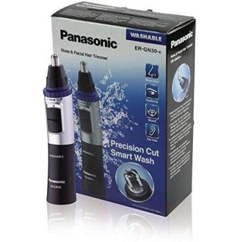 ER-GN30 tondeuse de précision Noir, Acier inoxydable, Nez / Ohrenhaartrimmer