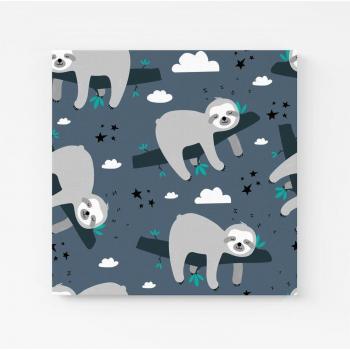 Crazy Monkey Face Splashart 20x30 Canvas Print (Unframed)