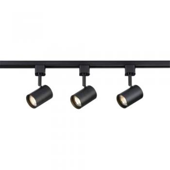 Kit de Iluminación Carril Knightsbridge 1 Metro Negro 230V IP20 3x40W