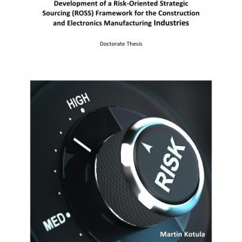 Development Of A Risk-Oriented Strategic Sourcing (Ross) Framework For The Construction And Electron
