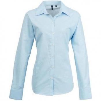 Premier Women's Light Blue Oxford Shirt