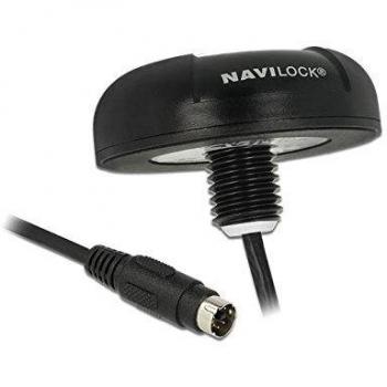 Navilock NL-8004P MD6 Multi GNSS GPS Receiver with u-blox 8, 5m Serial Output, Roof Mount