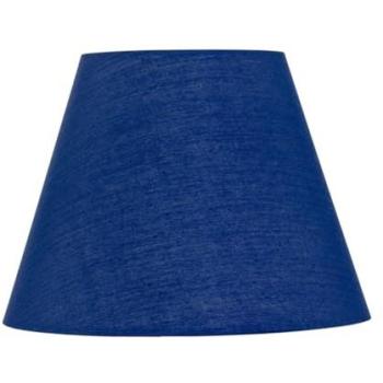 Tapered 20cm Navy Cotton Lamp Shade