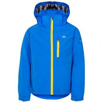 Trespass Jungen Overwhelm Regenjacke mit abnehmbarer Kapuze