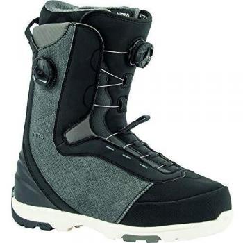 Bottes de Snowboard Nitro Club BOA Dual '20 Freeride All-Mountain Freestyle Noir 27,5