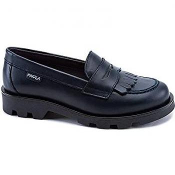 Zapatos Pablosky 861720 color azul marino, colegial, castellano, sin borlas