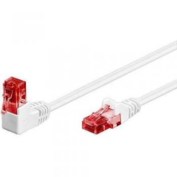 Witte CAT6a Ethernetkabel 5m – UTP, CCA, Haakconnectoren