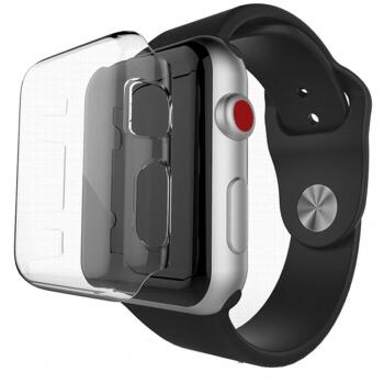 Coque de protection transparente pour Apple Watch Serie 3 42mm