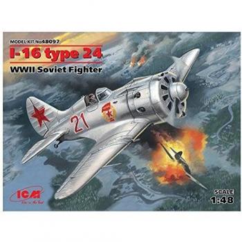 I‑16 Type 24 – Miniature 1:48 – ICM