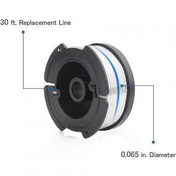 Bobine et Fil de Remplacement Black+Decker A6481 pour Débroussailleuse Reflex