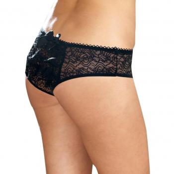 Dreamgirl 0-01300/8000 1/2X – Spitzenpanty Style 1300 mit Schleife