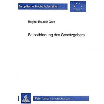 Selbstbindung des Gesetzgebers