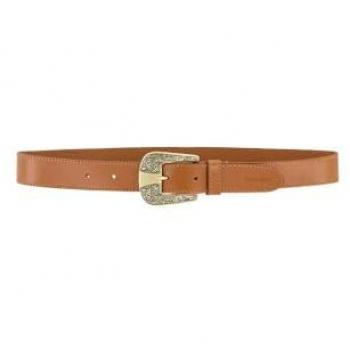 Cintura Wrangler Donna Big Buckle 80 cm Marrone