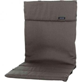 MADISON Dessin Rib Polster für Stapelstuhl, niedrige Sitzauflage, Braun, 100 % Polyester, 10 cm Dicke