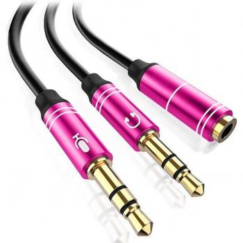 Adaptador Mic+Altavoz MiniJack