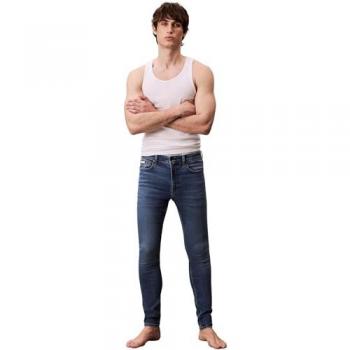 Calvin Klein Jeans LV04RB719G Blu Skinny Fit – Jeans Retrattilo Blu