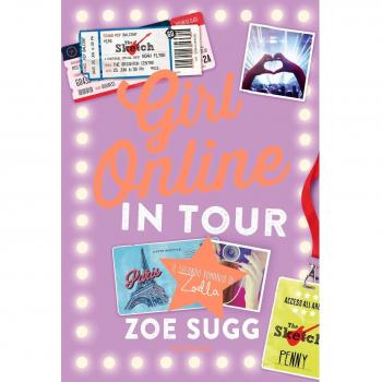 Girl online in tour