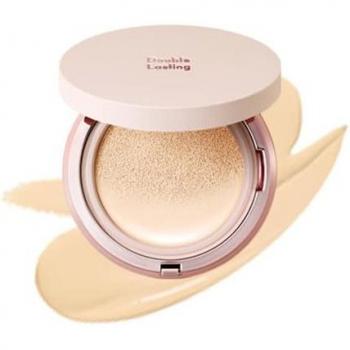 ETUDE 17N1 Double Lasting Cushion Glow – Neutral Vanilla, SPF 50