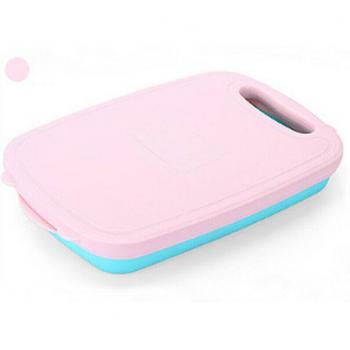 9-in-1 Kitchen Cutting Board with Foldable Drain Basket