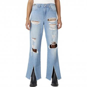 Wriggler Fender Jean Femmes Bleu – Couleurs 25-27