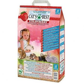 Cat's Best Universal Cat Litter Strawberry 10 Litres