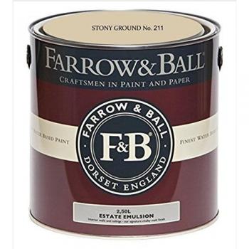 Farrow & Ball Stony Ground No. 211 Emulsion 2.5 Litres