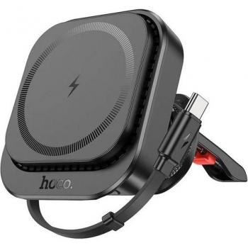 MagSafe HW23 Kompatibler Kühlergrill‑Autohalter von HOCO.tech – Schwarze Version