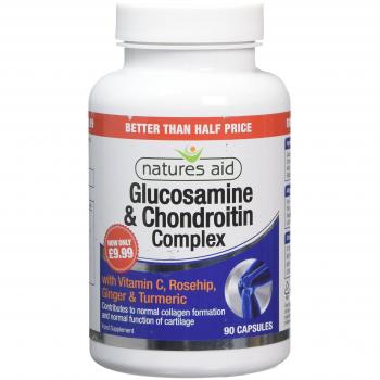 Premium Glucosamine & Chondroitin + Vitamin C Formula – 90 Capsules