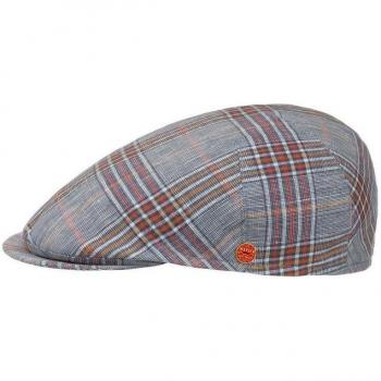 Simon Superior Flat Cap in Blue