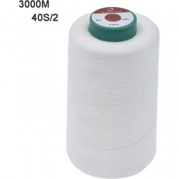 Hilo de Coser Blanco 3000m Soluble en Agua 20C