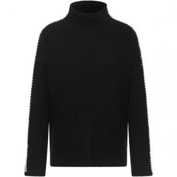 FRIEDA & FREDDIES Schwarze Schönheit Strickpullover Gr. 38