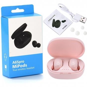 A6S Bluetooth Mini Casque TWS – Suppression Active du Bruit, Boîte de Charge