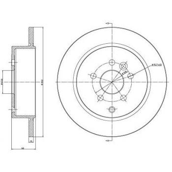 Disque de frein haute performance METELLI 23-1052C